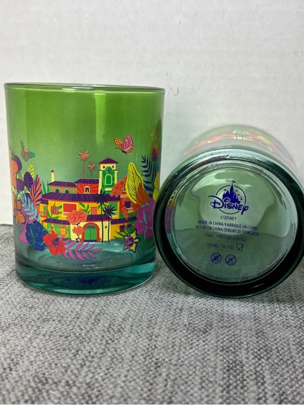 Disney Encanto Casitas 10oz  Tumbler Set - Green Teal Tropical Accents